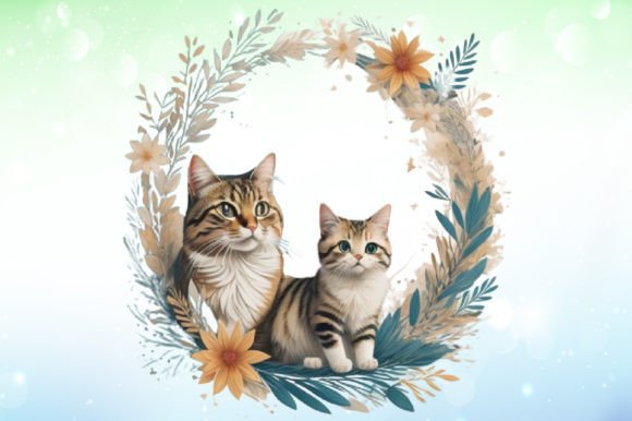Download Cute Cat Illustrations - Illustrations Collection