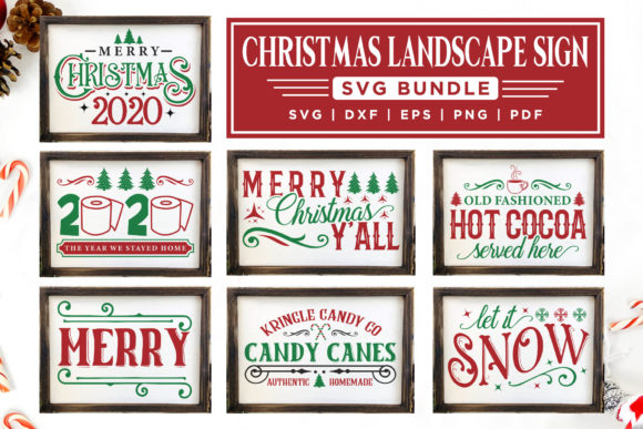 Download Christmas Sign SVG Bundle - Christmas sign svg Collection
