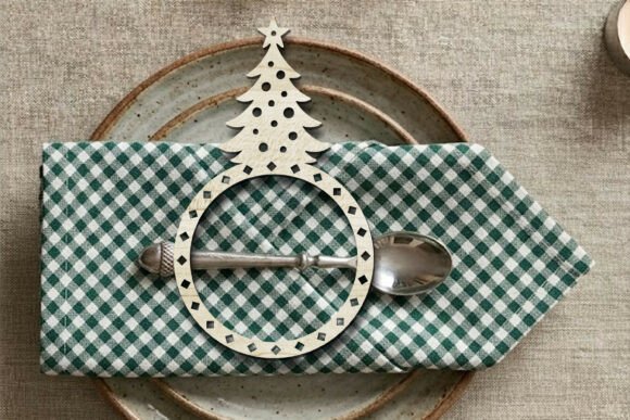 Download Christmas Napkin Ring SVG Laser Cut - Premium Resources