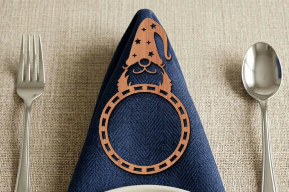Download Christmas Napkin Ring SVG Laser Cut - Premium Resources