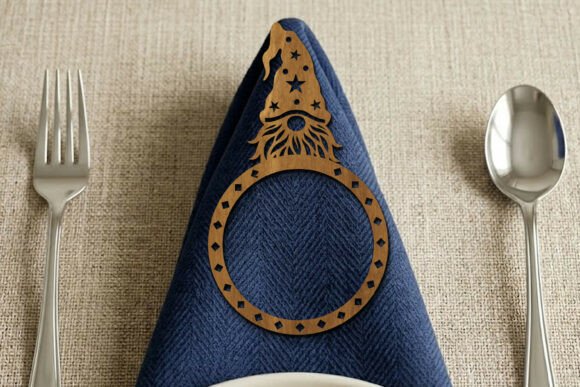 Download Christmas Napkin Ring SVG Laser Cut - Premium Resources