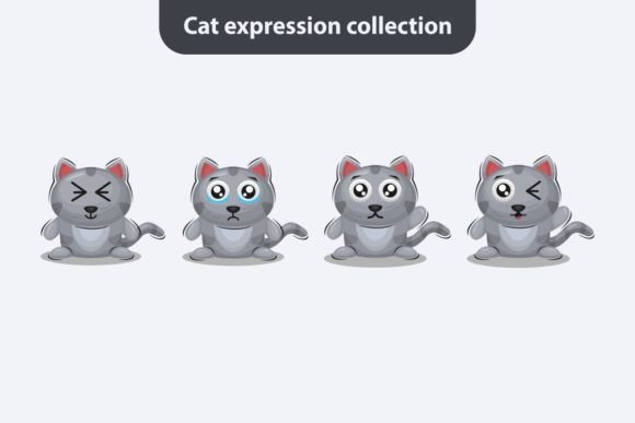 Download Cute Cat Illustrations - Illustrations Collection
